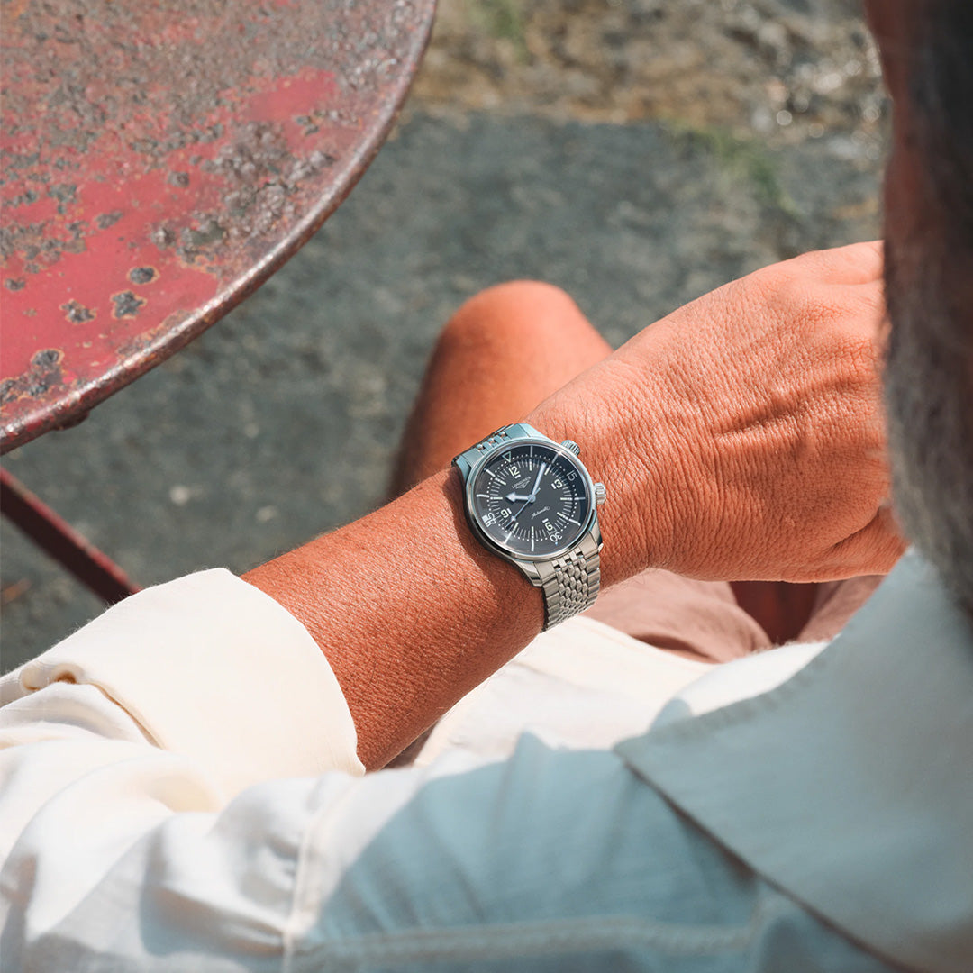 Watch in steel Legend Diver Longines