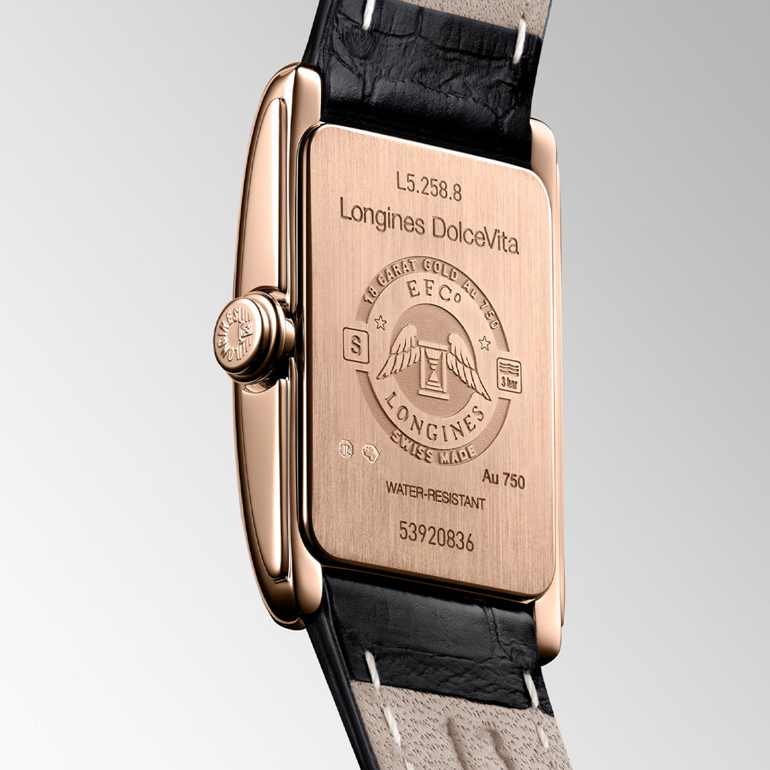Orologio in oro rosa DolceVita Longines