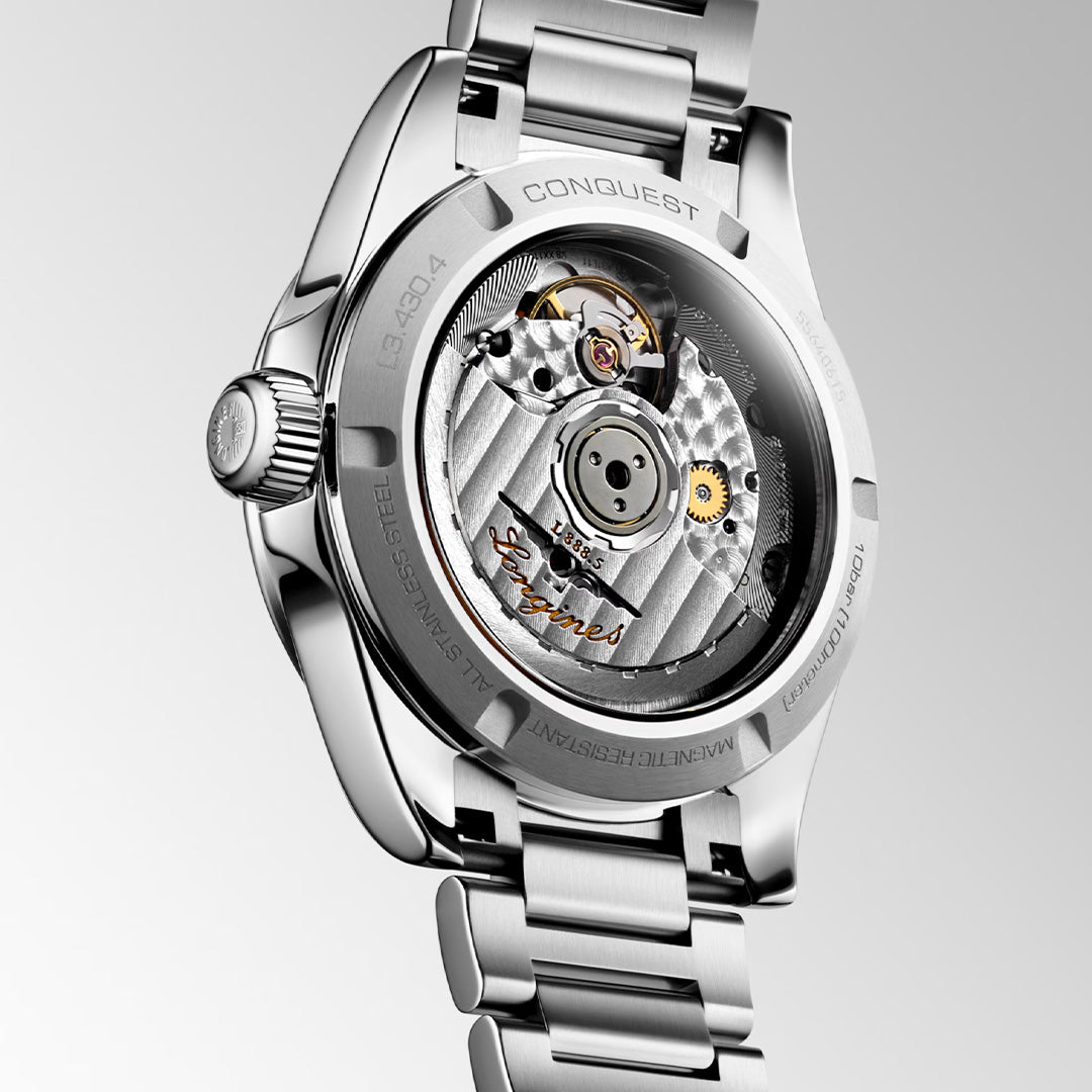 Watch in steel Conquest Longines