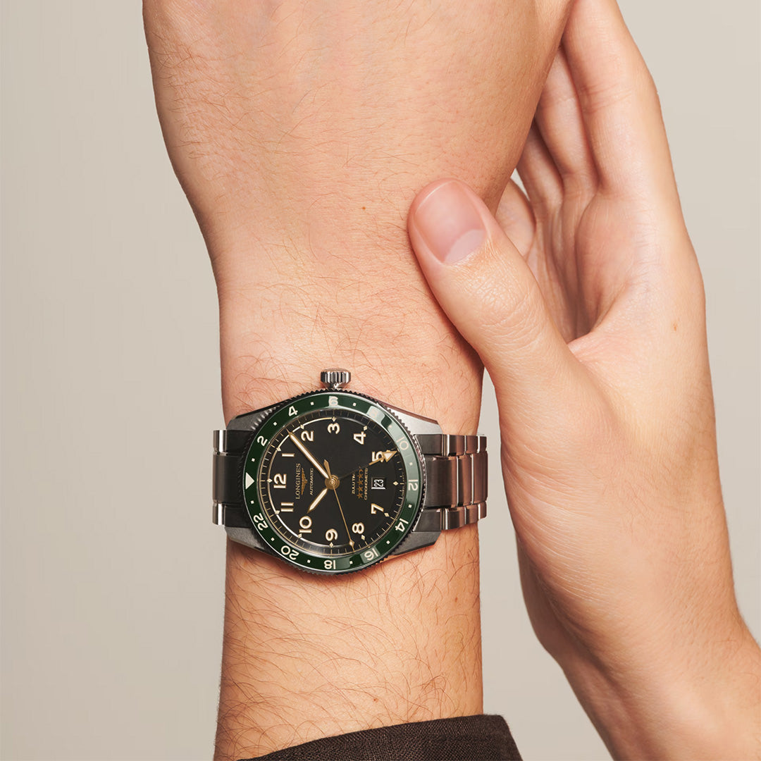 Orologio in acciaio Spirit Zulu Time Longines