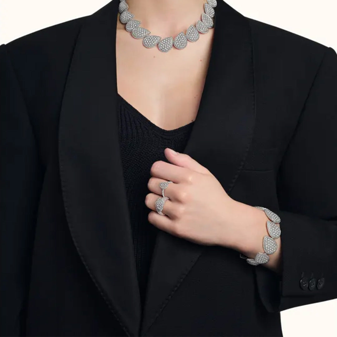 Gioiello in oro bianco Anello Serpent Bohème S Motif Boucheron