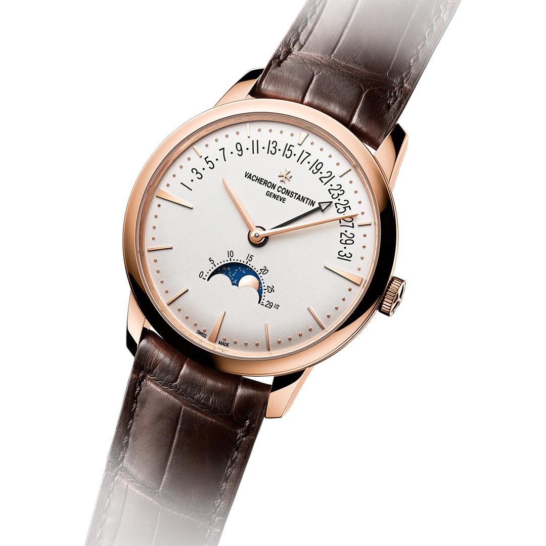 Watch in rose gold Patrimony Moon Phase Retrograde Date Vacheron constantin