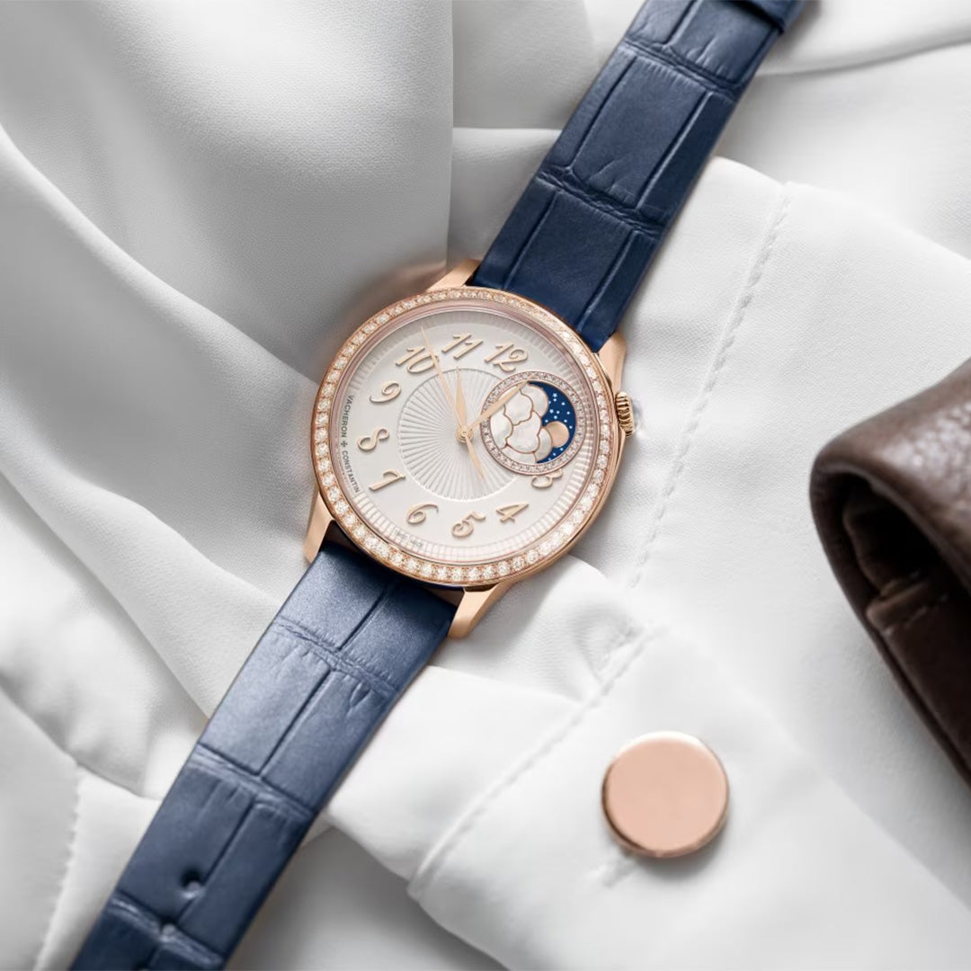 Orologio in oro rosa Égérie Fasi Lunari Vacheron constantin