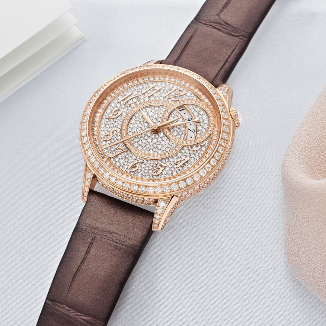 Orologio in oro rosa Égérie Automatico Vacheron constantin