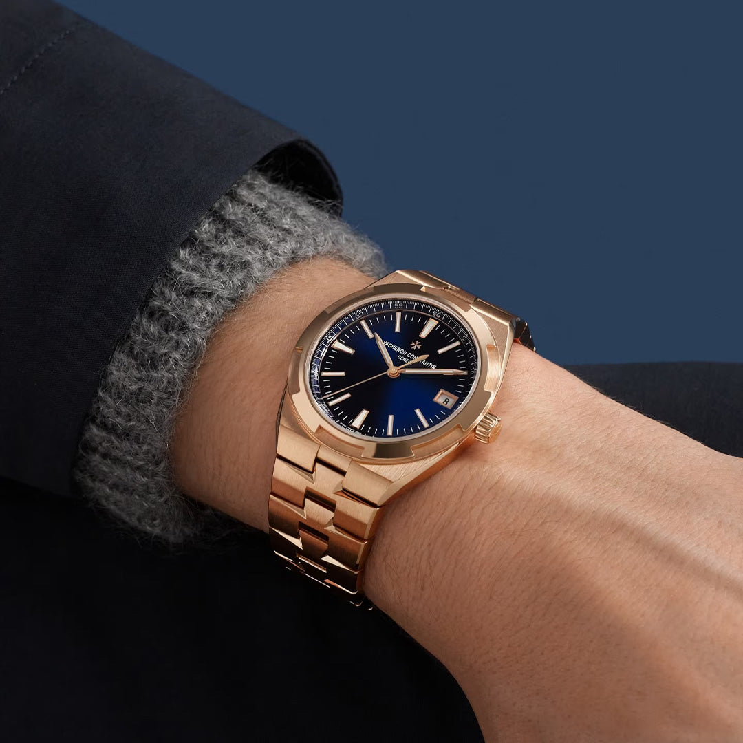 Orologio in oro rosa Overseas Automatico Vacheron constantin