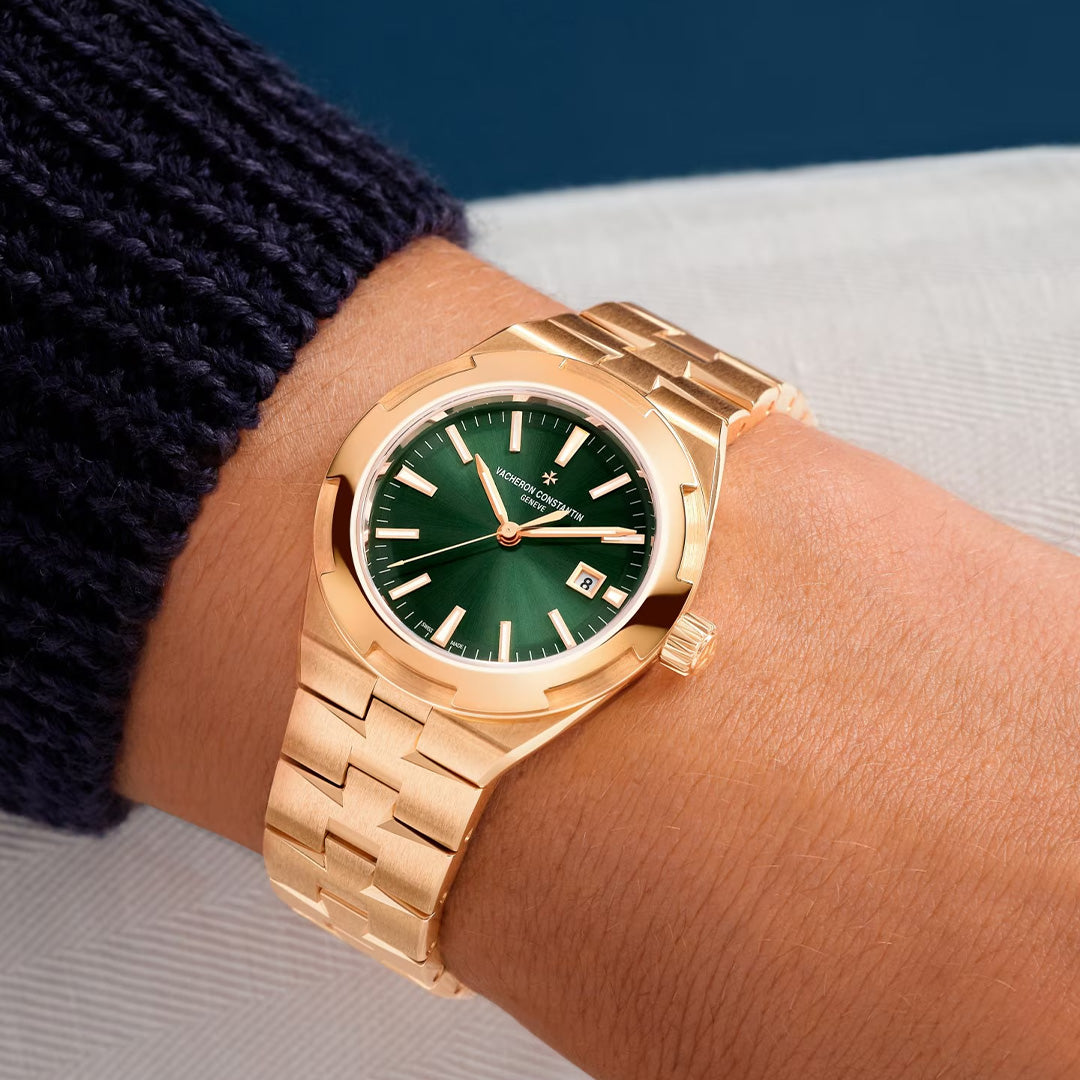 Orologio in oro rosa Overseas Automatico Vacheron constantin