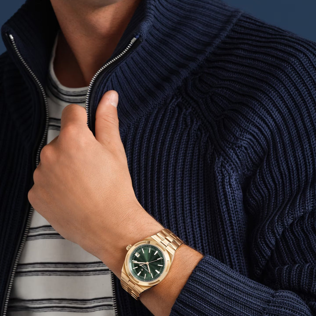 Orologio in oro rosa Overseas Automatico Vacheron constantin