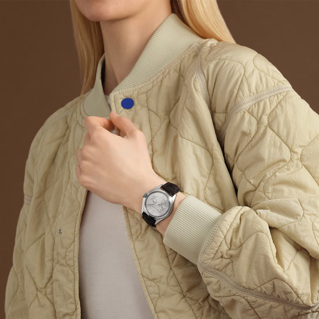 Orologio in acciaio Fiftysix Day-Date Vacheron constantin