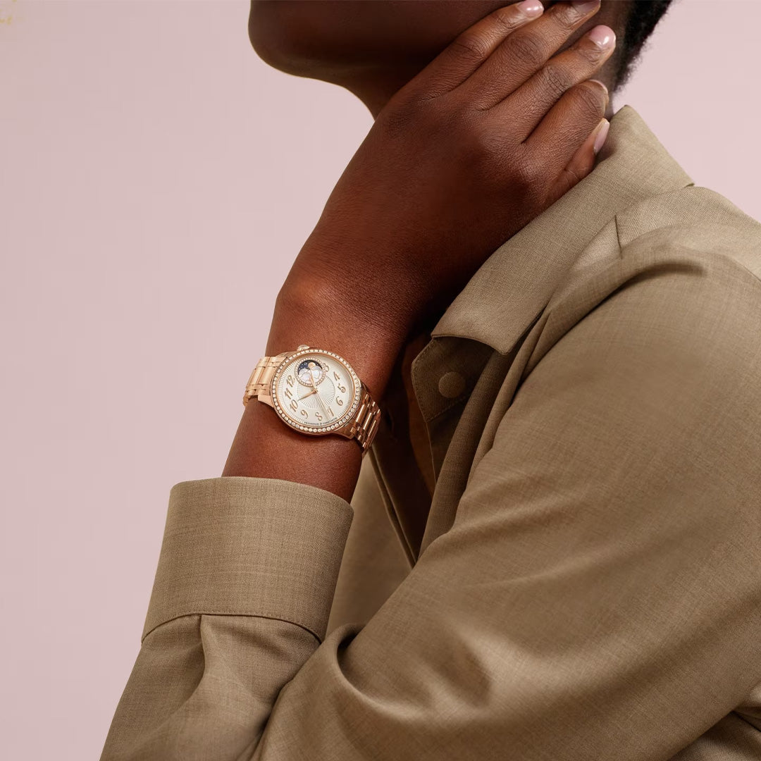 Watch in rose gold Égérie Moon Phase Vacheron constantin