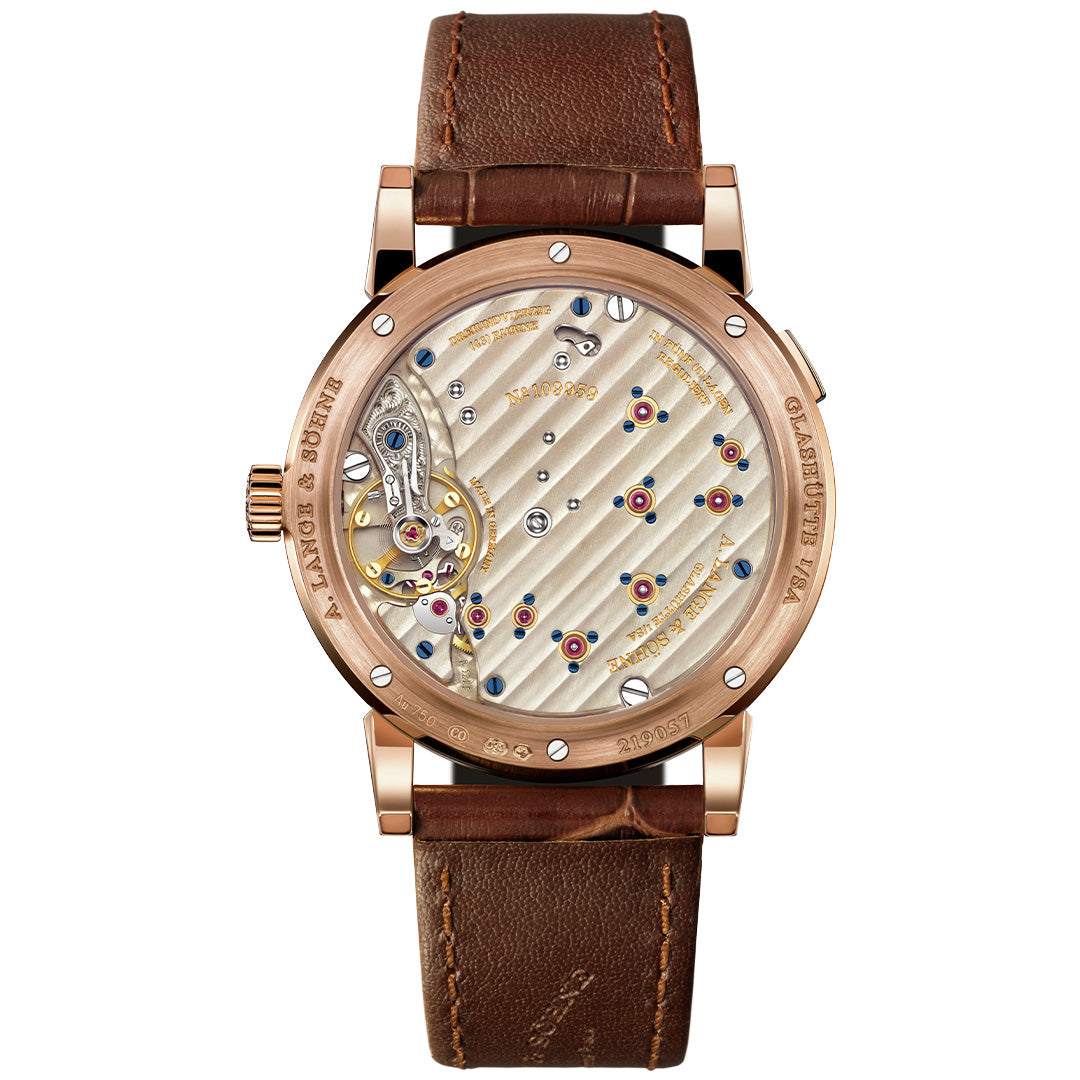 Watch in rose gold Lange 1 A lange soehne