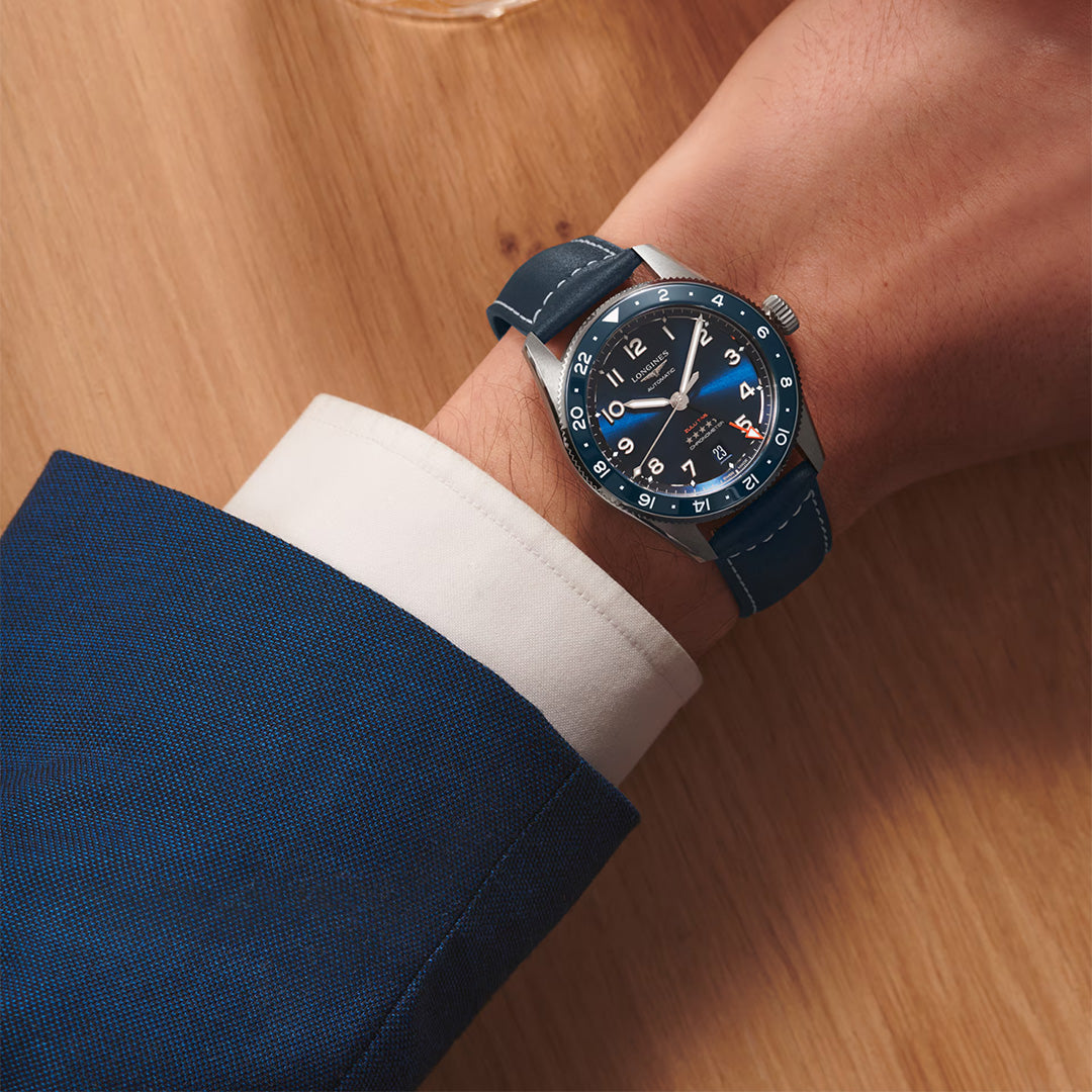 Orologio in acciaio Spirit Zulu Time Longines