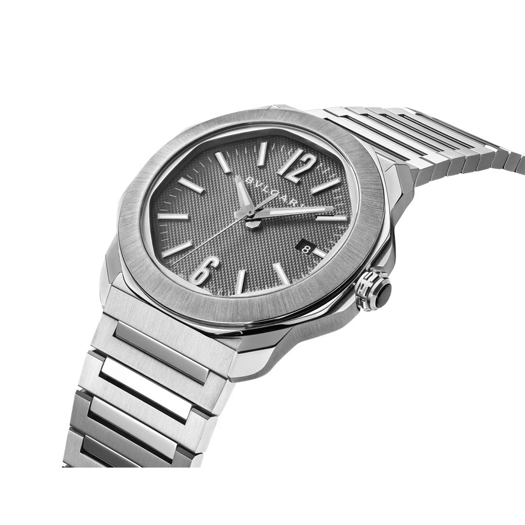 Orologio in acciaio Octo Roma Bulgari