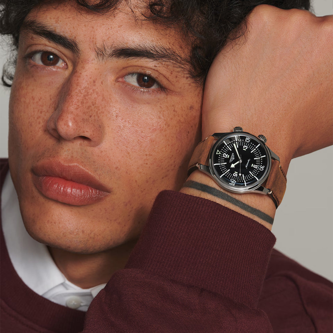 Watch in steel Legend Diver Longines