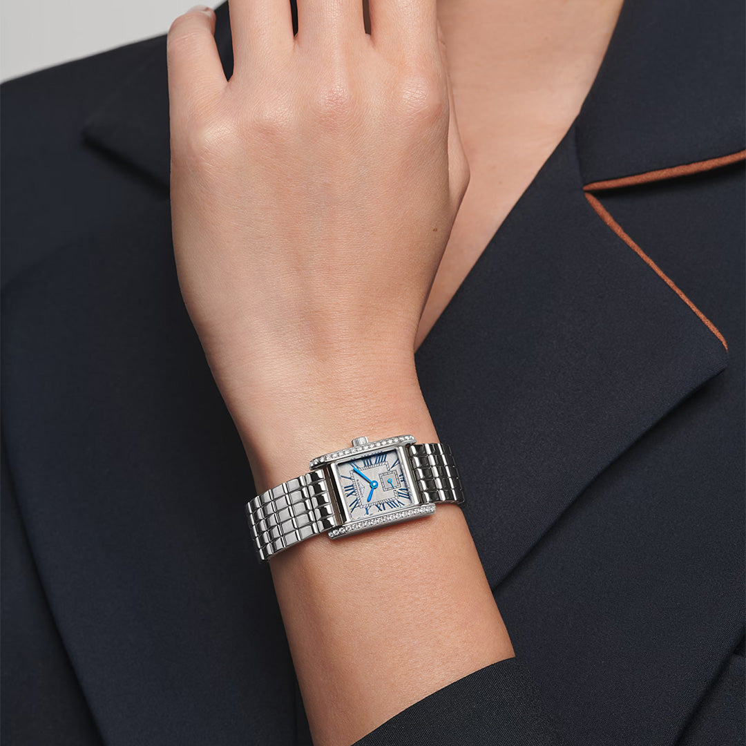 Watch in steel Mini DolceVita Longines