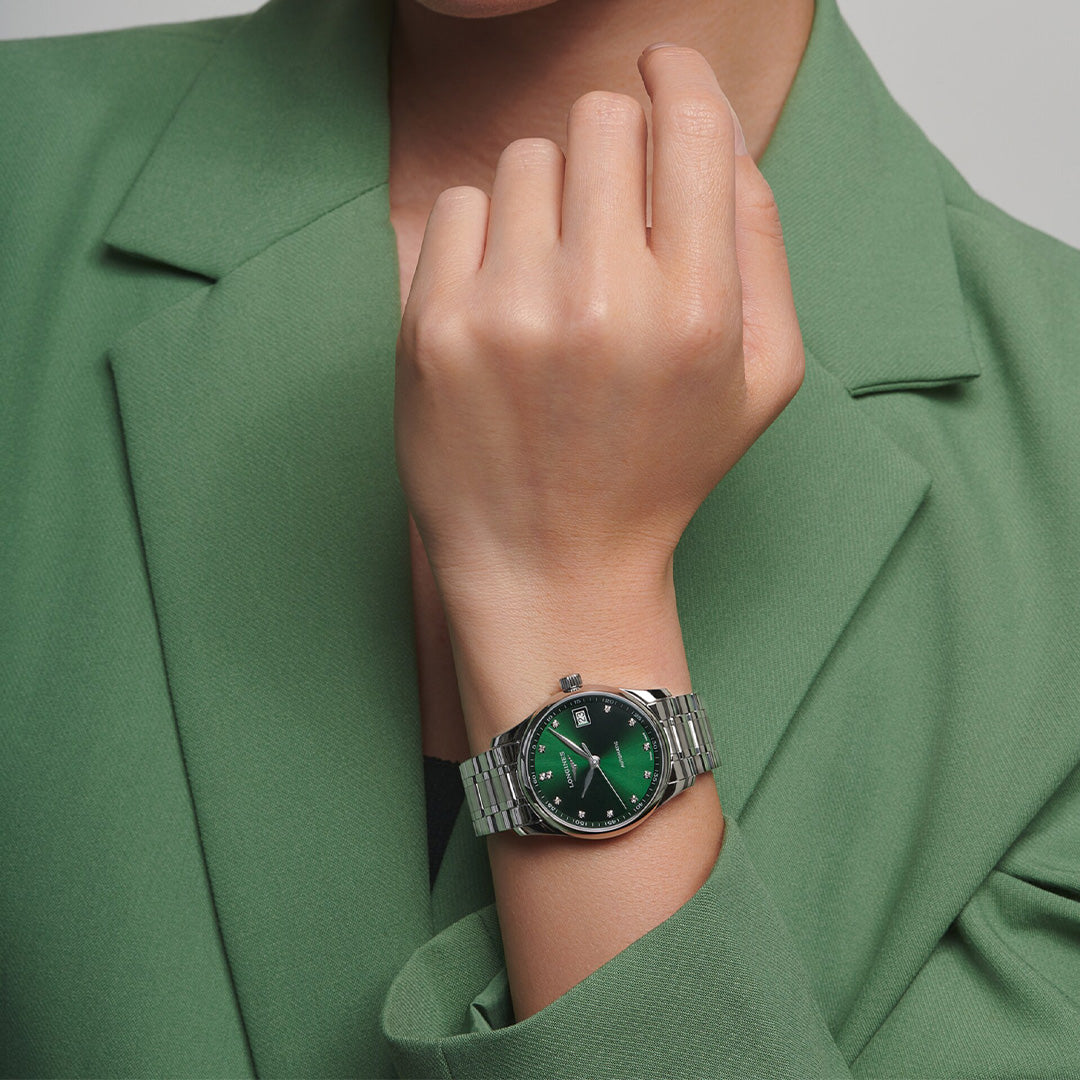 Watch in steel Master Collection Longines