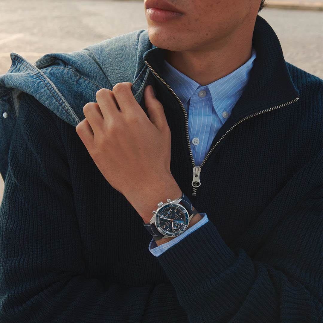 Orologio in acciaio Spirit Flyback Longines