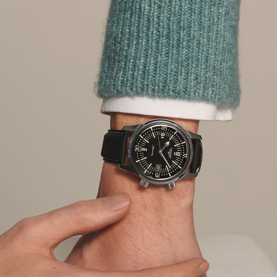 Watch in steel Legend Diver Longines