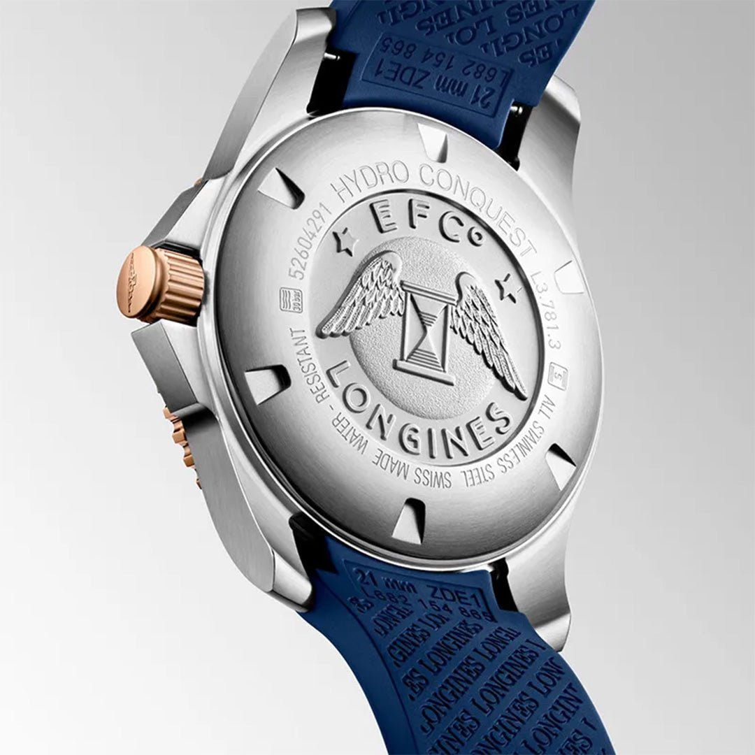 Watch in steel HydroConquest Longines