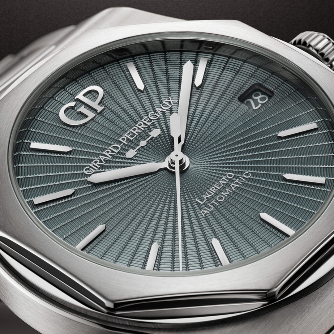 Orologio in acciaio Laureato Girard perregaux