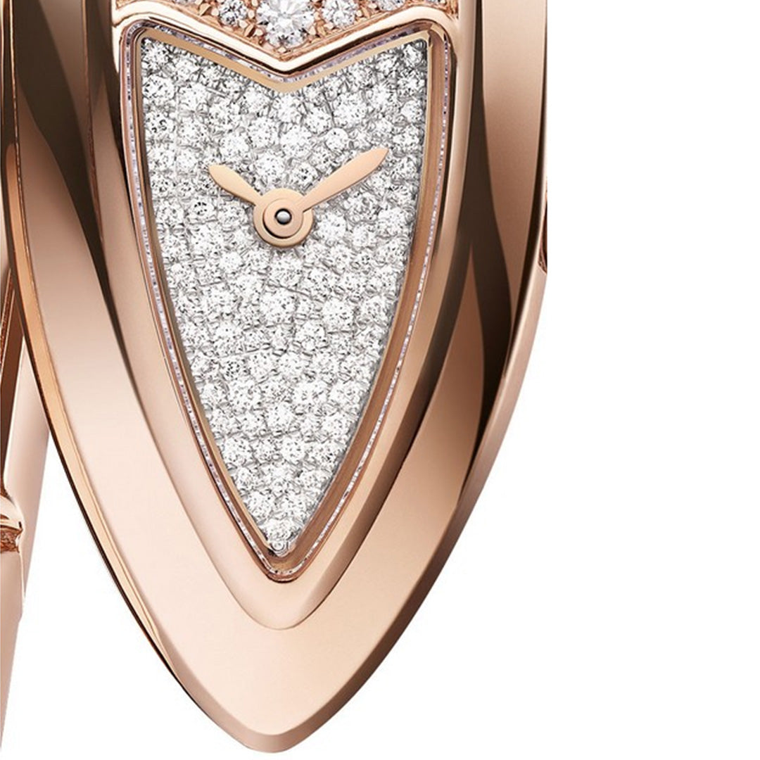 Watch in oro rosa Serpenti Aeterna Bulgari