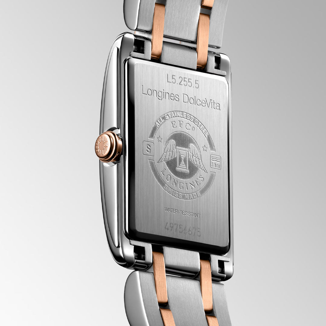 Watch in steel DolceVita Longines