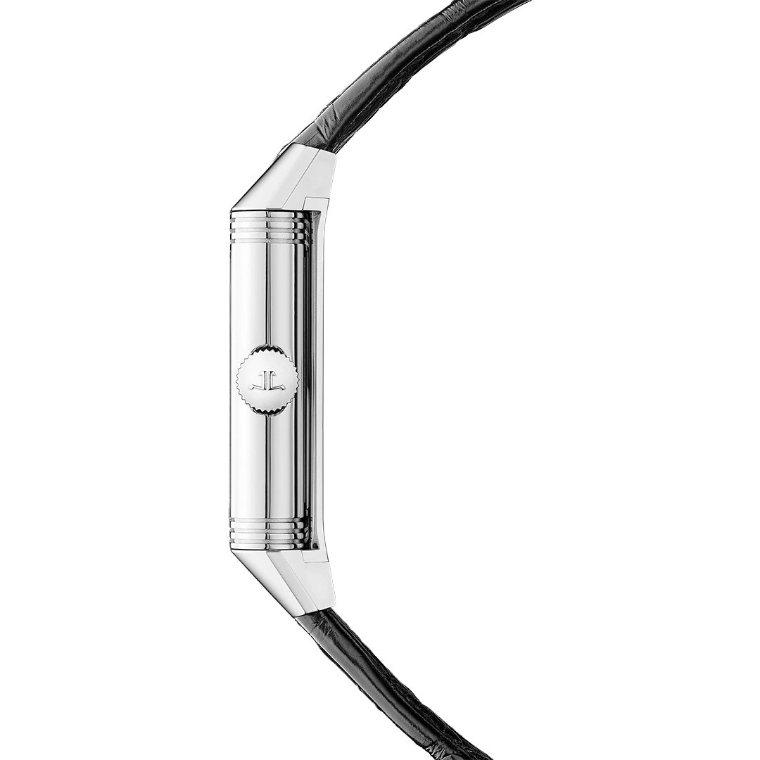 Watch in steel Reverso Tribute Duoface Tourbillon Jaeger-lecoultre