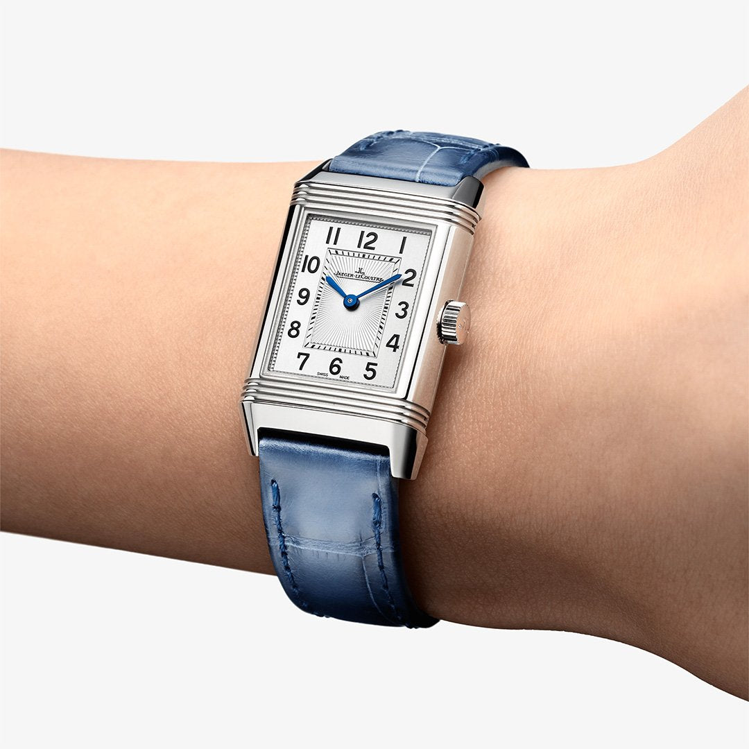 Watch in steel Reverso Classic Duetto Jaeger-lecoultre
