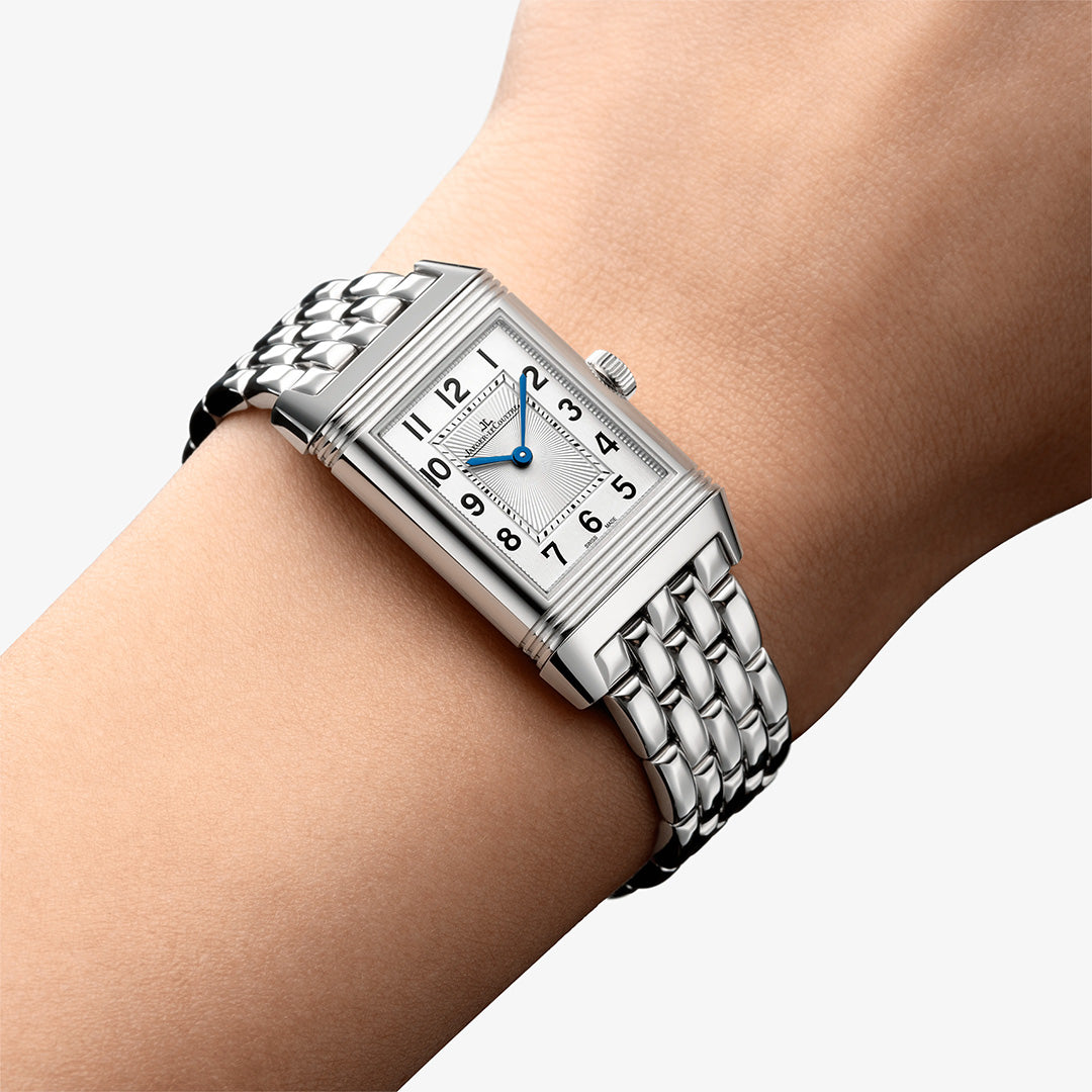 Watch in steel Reverso Classic Duetto Jaeger-lecoultre
