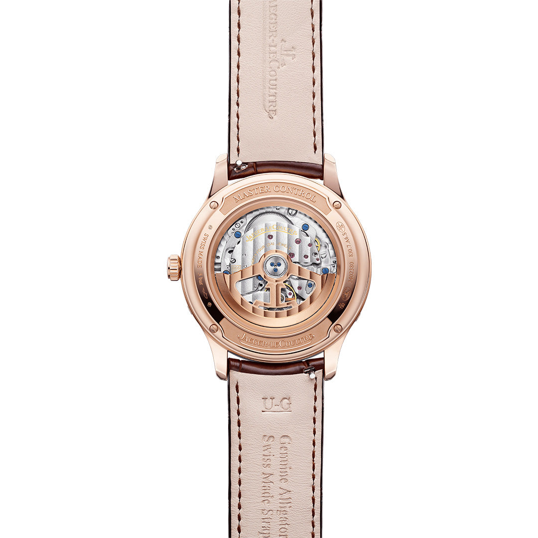 Orologio in oro rosa Master Control Calendar Jaeger-lecoultre