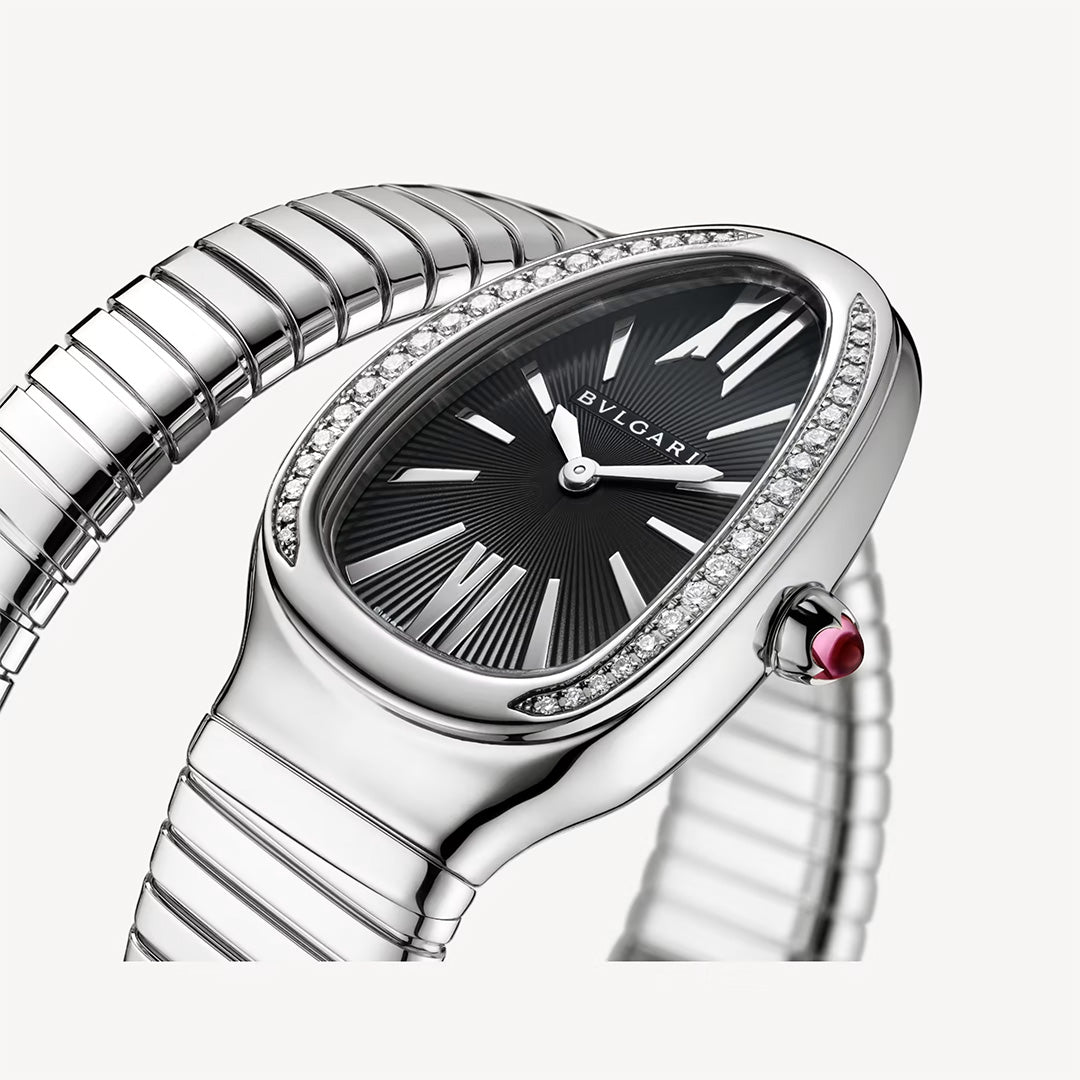 Watch in steel Serpenti Tubogas Bulgari