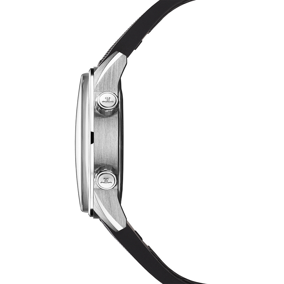 Orologio in acciaio Polaris Date Jaeger-lecoultre