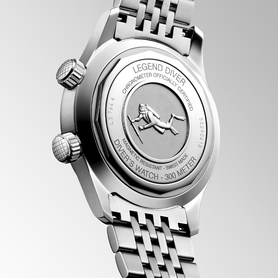 Watch in steel Legend Diver Longines