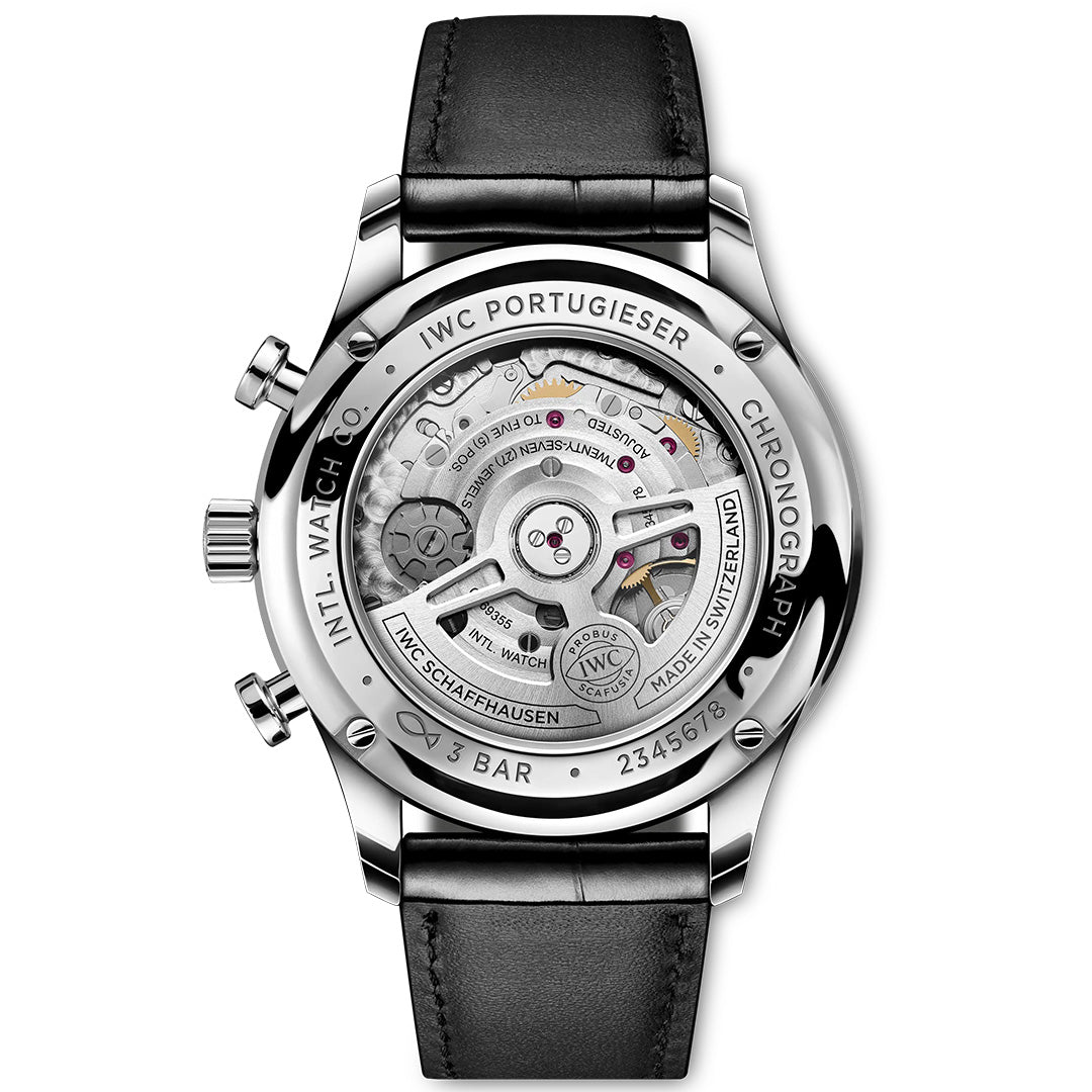 Orologio in acciaio Portugieser Chronograph Iwc