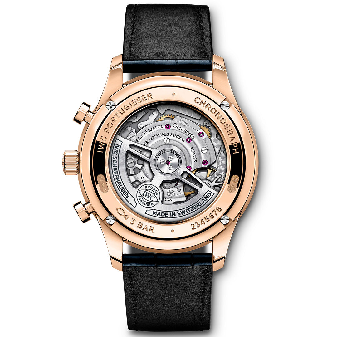 Orologio in oro rosa Portugieser Chronograph Iwc