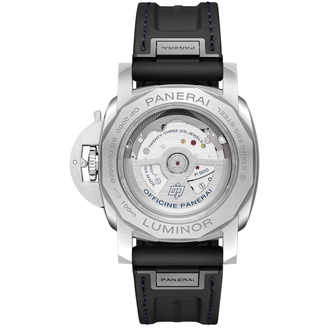 Watch in steel Luminor Quaranta BiTempo Luna Rossa Panerai