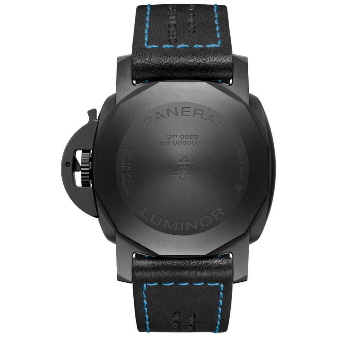 Watch in black ceramic Luminor GMT  Panerai