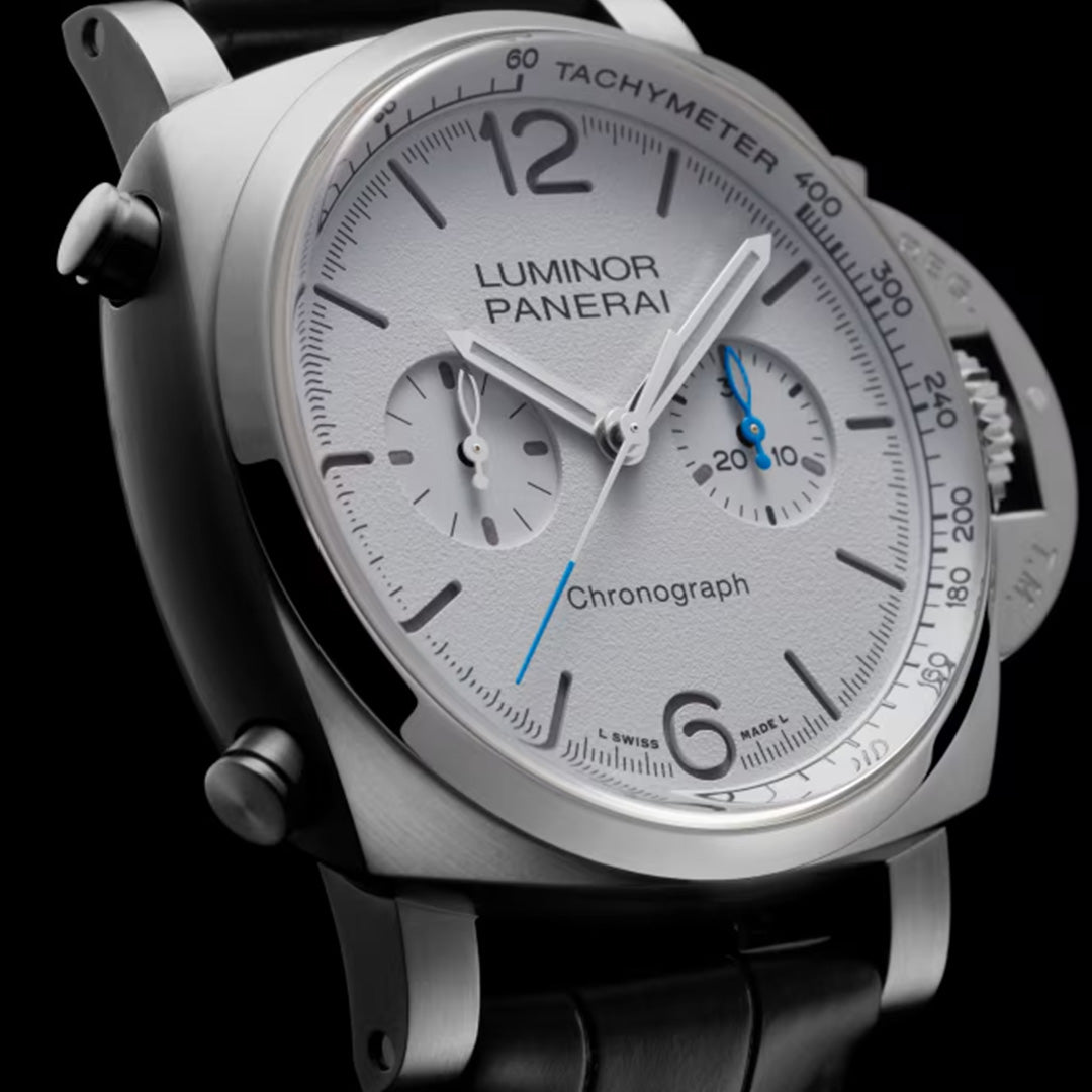 Watch in steel Luminor Chrono Panerai