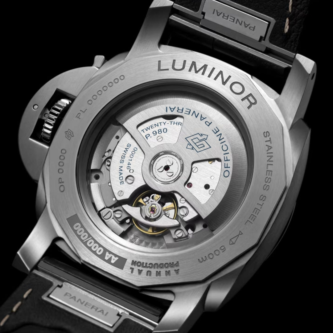Watch in steel Luminor Marina Panerai