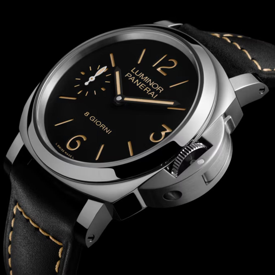 Watch in steel Luminor 8 Days Panerai