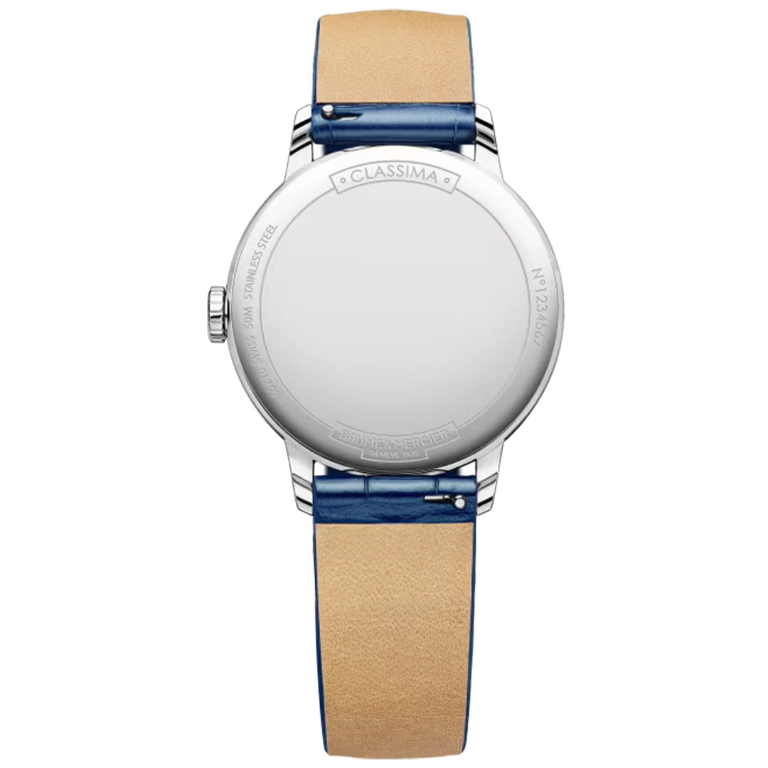 Watch in steel Classima Baume et mercier