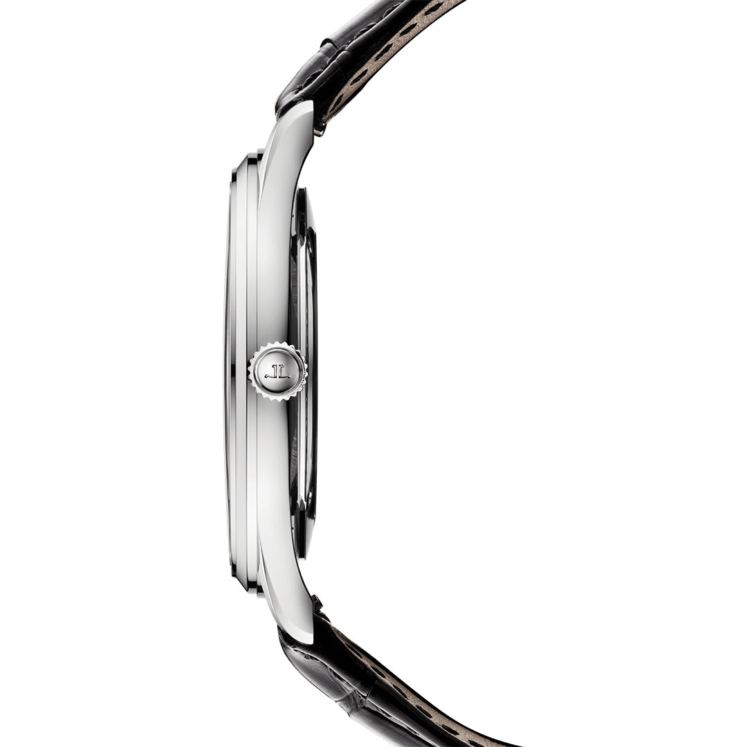 Watch in steel Master Ultra Thin Date Jaeger-lecoultre