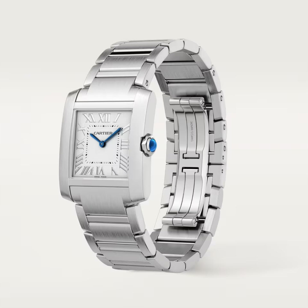 Orologio in acciaio Tank Française Cartier