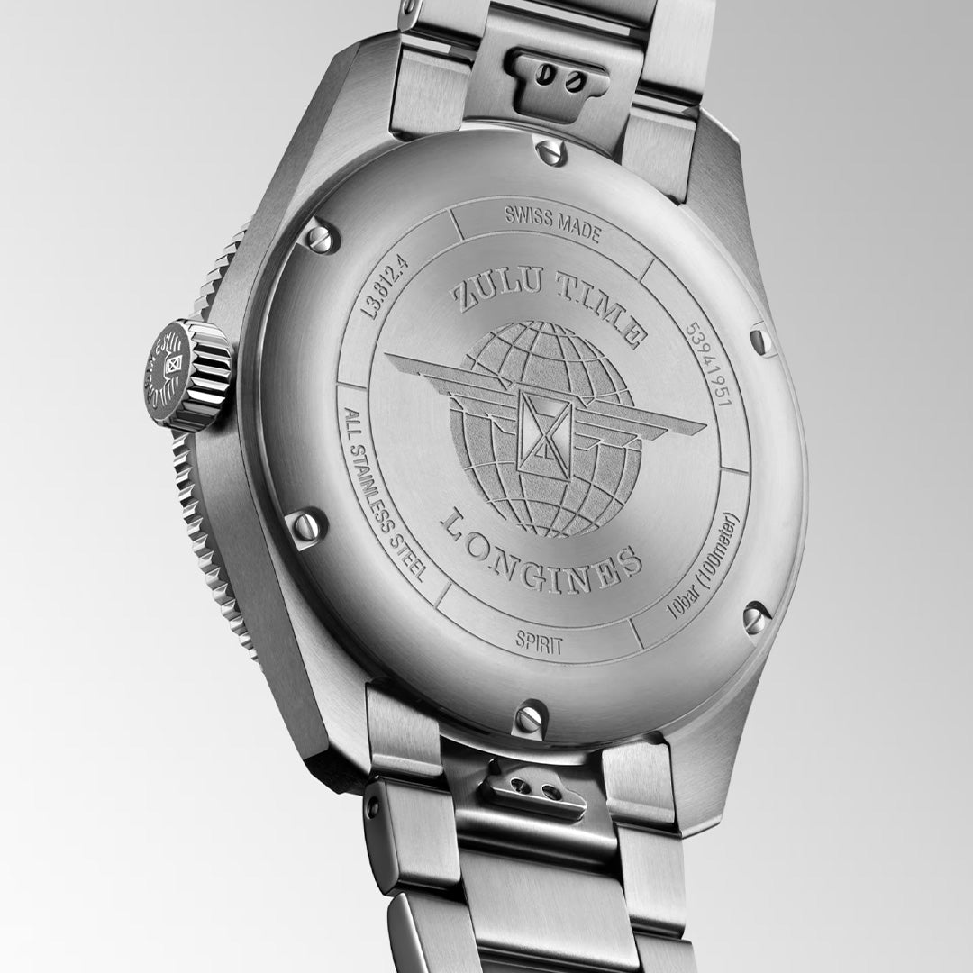 Orologio in acciaio Spirit Zulu Time Longines