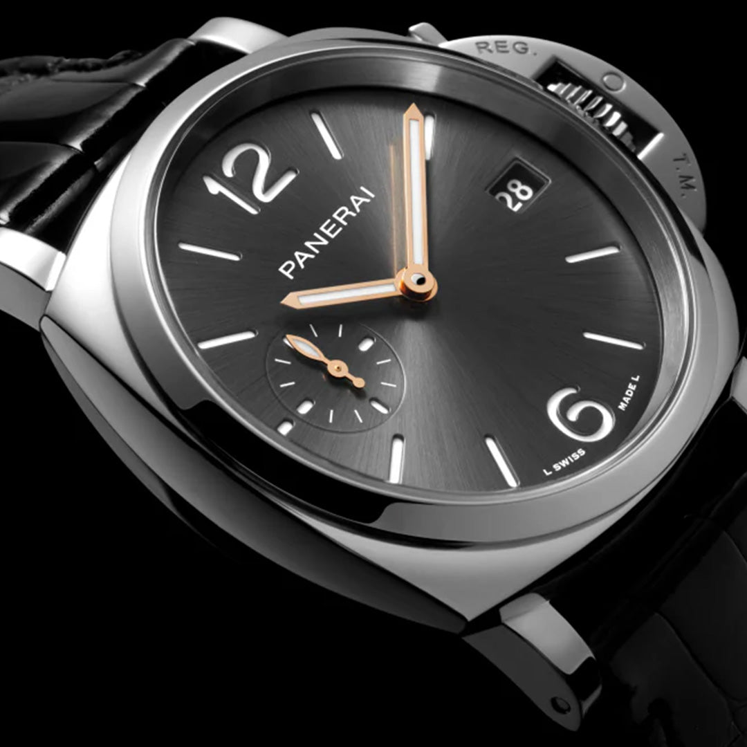 Watch in acciaio Luminor Due Panerai