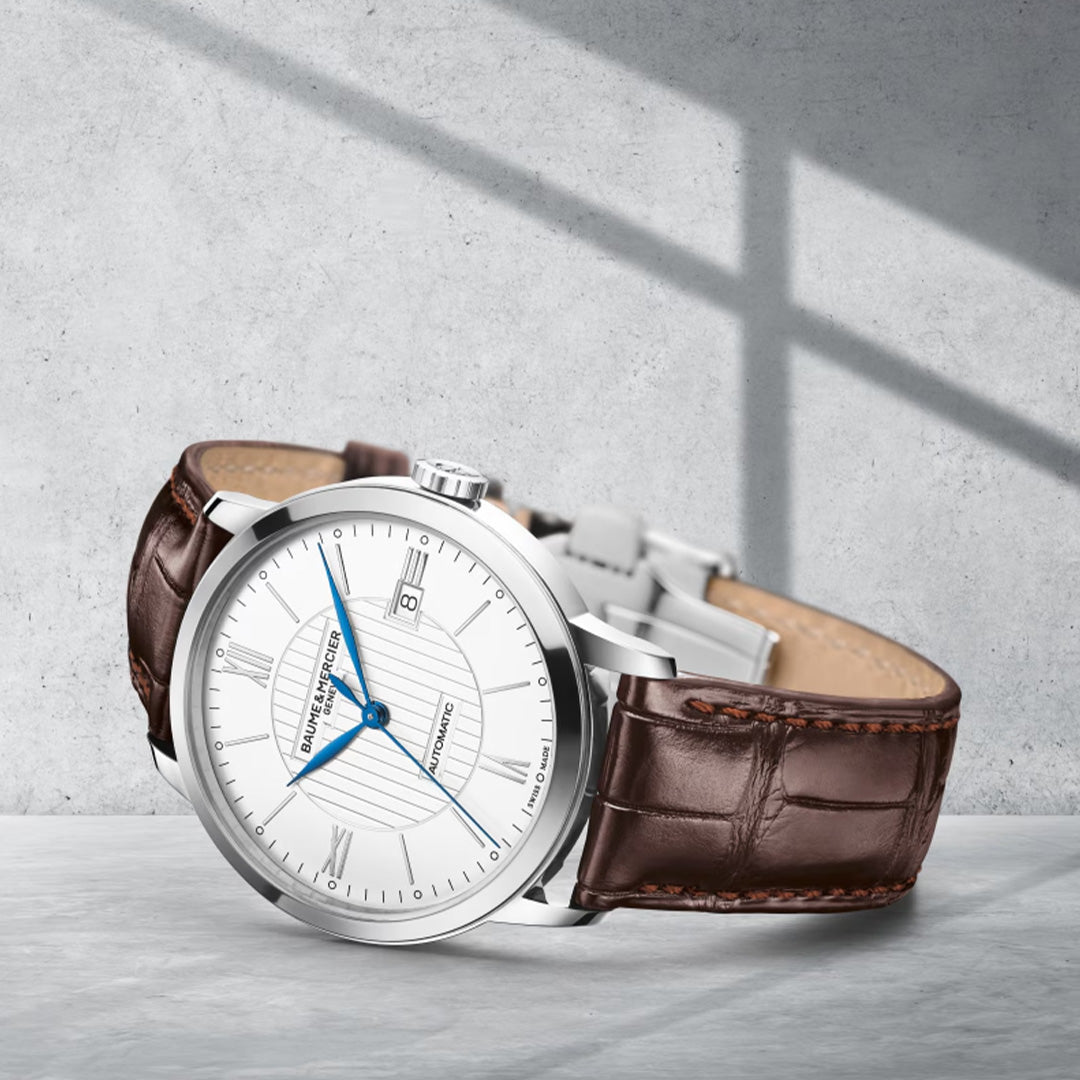 Watch in steel Classima Baume et mercier