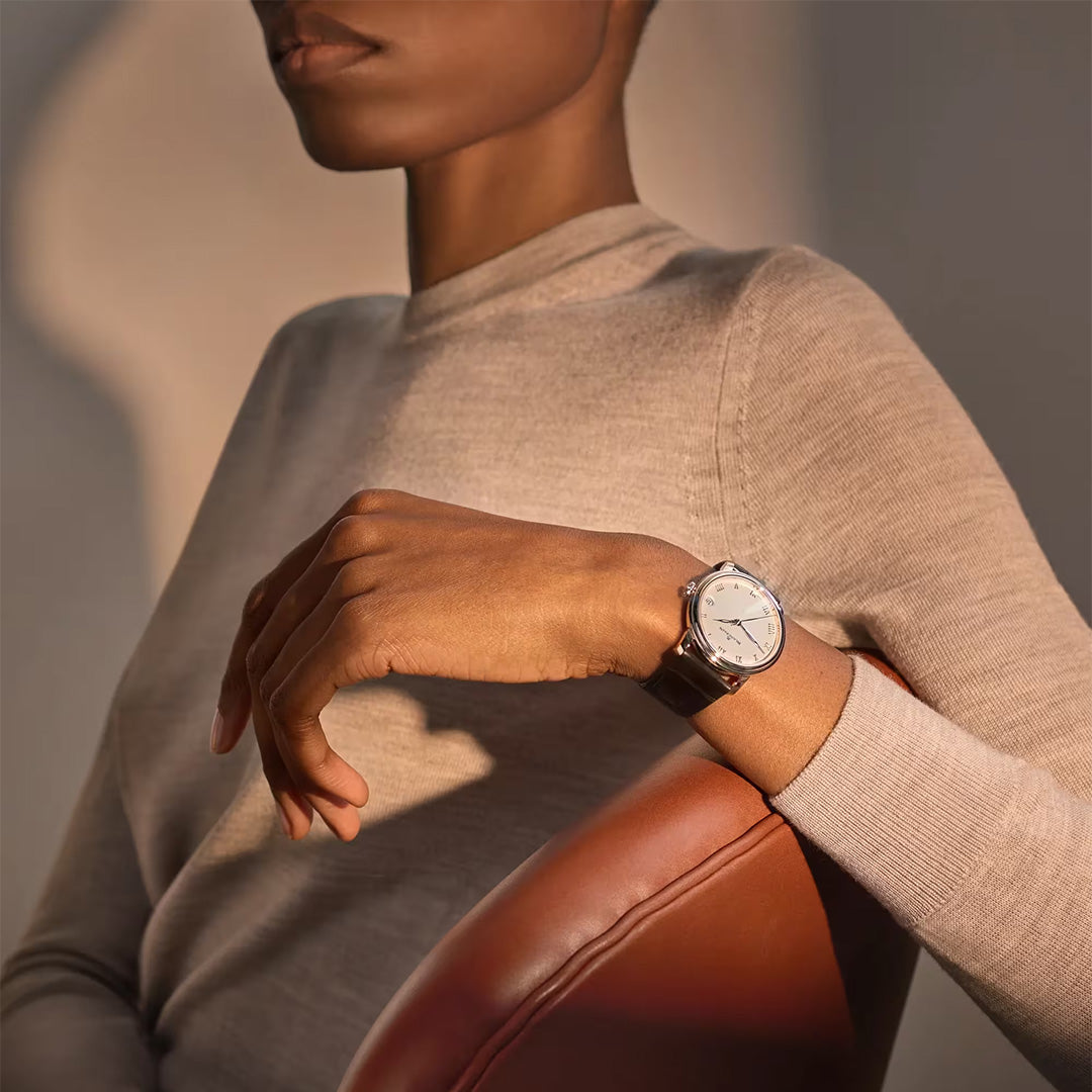 Watch in steel Villeret Women Date Blancpain