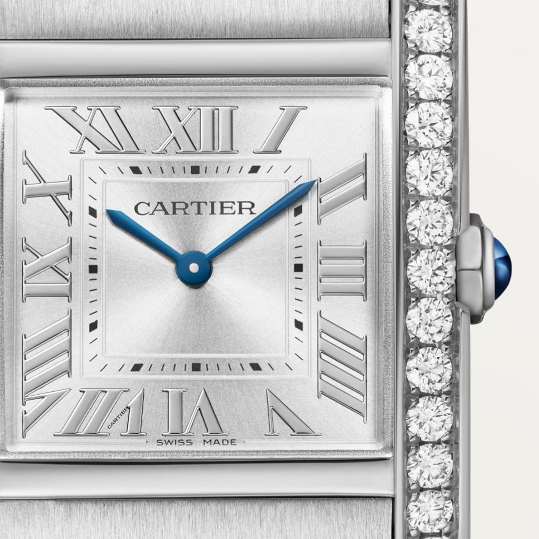 Orologio in acciaio Tank Française Cartier