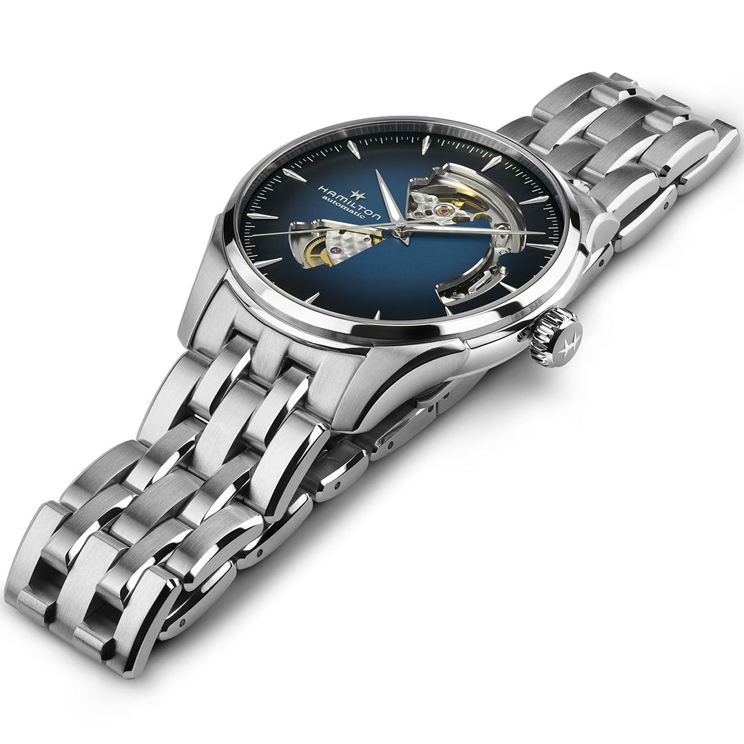 Orologio in acciaio Jazzmaster Open Heart Auto Hamilton