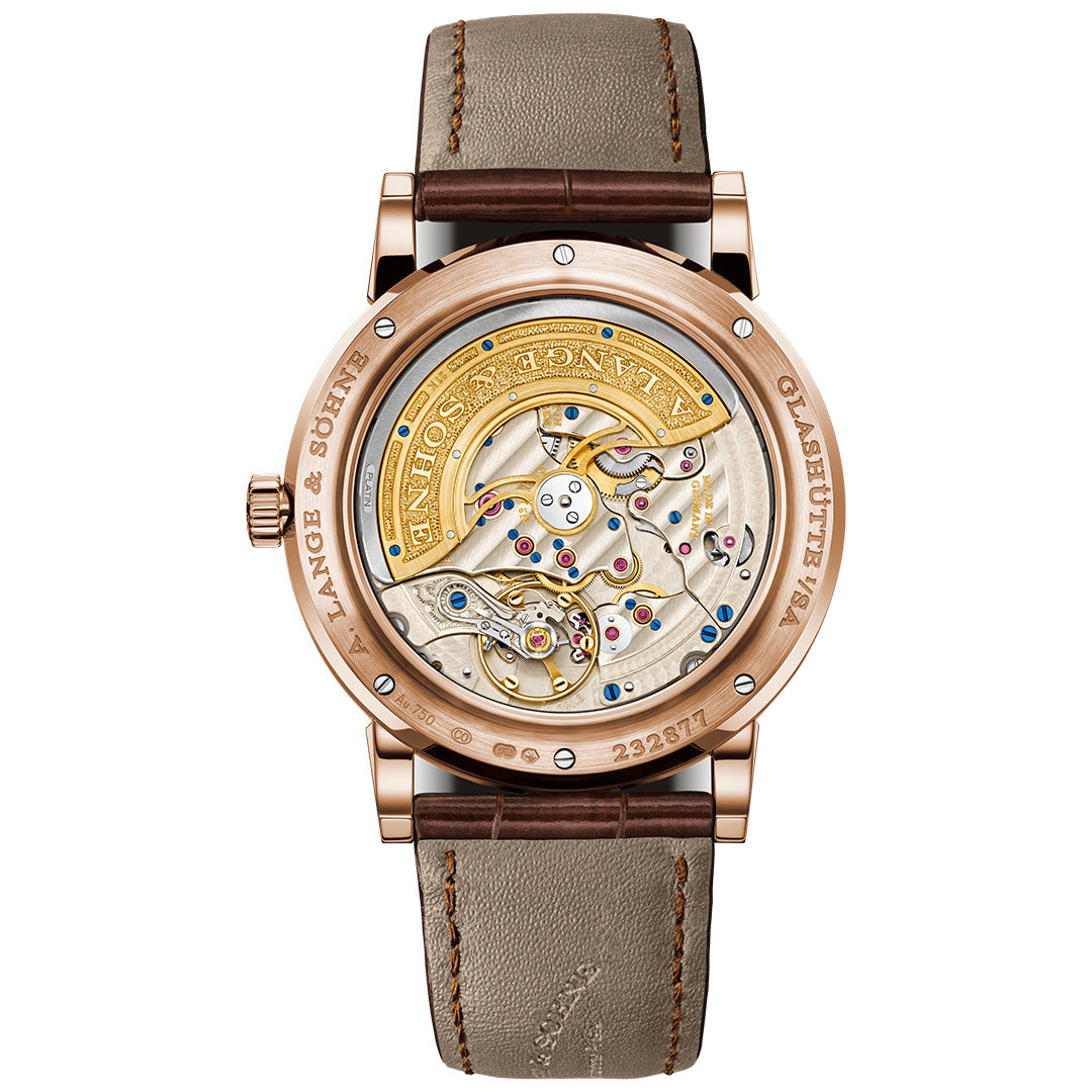Orologio in oro rosa Lange 1 Perpetual Calendar A lange sohene