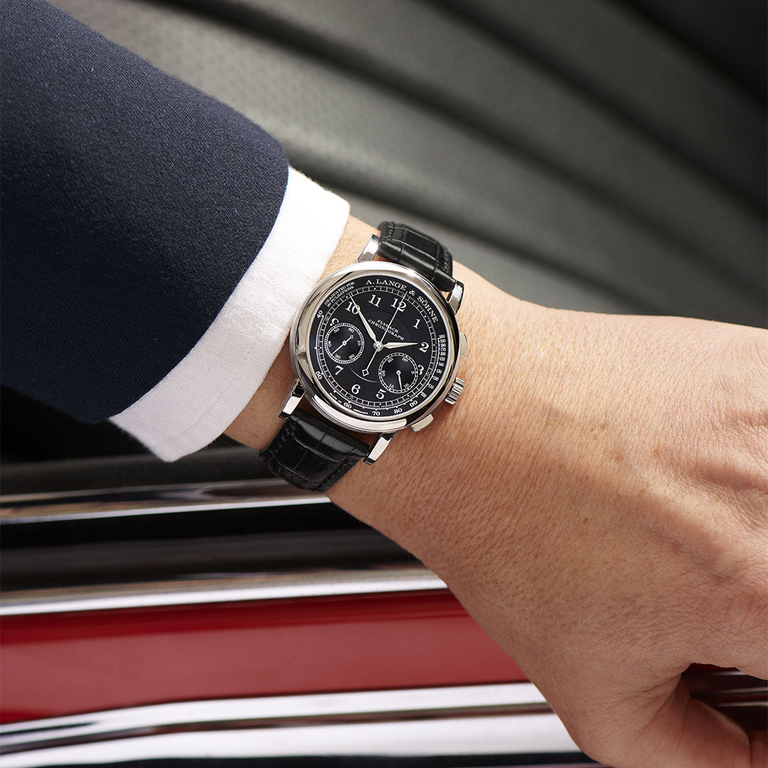 Orologio in oro bianco 1815 Chronograph A lange sohene